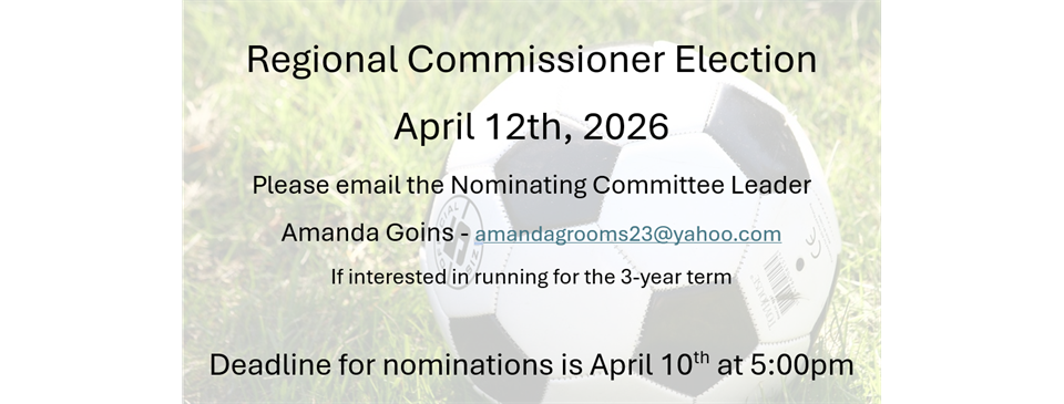 Regional Commissioner Election Time